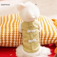 Despitego Chó Năm Mới Trang Phục Phong Cách Trung Hoa Cosplay Mèo Phụ Kiện