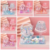 Despitego Handmade Đèn Ngủ Đồng Hồ Học Sinh DIY Chất Liệu Gói Trang Trí Nhà Cửa Trẻ Em