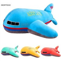 Despitego Máy Bay Sang Trọng Đồ Chơi Đệm Ngủ Quà Tặng Cho Trẻ Em Máy Bay Gối Nhồi Bông