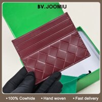 Dệt Siêu Mỏng Đựng Thẻ Thời Trang Đơn Giản Nam Nữ Cặp Đôi Kinh Doanh Đựng Thẻ Chống Khử Từ Dễ Dàng Mang Theo Đen Mới