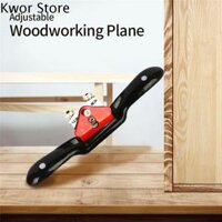 DETFRG Có thể điều chỉnh Máy bào thủ công Cắt kim loại Deburring Máy bào cầm tay 9 inch Có vít Máy bào gỗ Dụng cụ chế biến gỗ