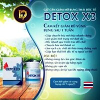 Detox giảm mở bụng