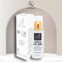 Detox thải độc tố da mặt A  hút chì làm sạch da ngăn ngừa mụn