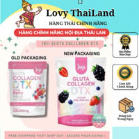 Detox trái cây giữ dáng, đẹp da Joji Gluta Collagen DTX mixed Berry bổ xung Collagen vs Glutathione