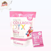 Detox trái cây giữ dáng, đẹp da Joji Gluta Collagen DTX mixed Berry bổ xung Collagen vs Glutathione