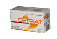 Detriat 100 mg H/20 viên (Trimebutin) giảm đau dạ dày, giảm đau hội chứng ruột kích thích