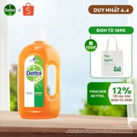 Dettol Dung Dịch Diệt Khuẩn Khử Mùi Đa Năng, Chai 1L