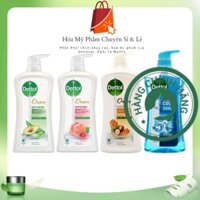Dettol Onzen Sữa Tắm Chai 950G Dưỡng Ẩm, Chăm Sóc Da, Loại Bỏ 99% Vi Khuẩn, Nhiều Loại