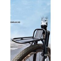 Deukio Giá đỡ xe đạp phía trước giỏ giá đỡ xe đạp leo núi phía trước giá đỡ hợp kim nhôm giá đỡ phuộc xe đạp