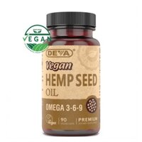 Deva Vegan Hemp Oil - Cung Cấp Omega 3 - 6 - 9 Thuần Chay