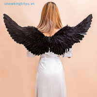 [DEVIL]1 Đôi Cánh ÁC QUỶ CÁNH MÀU Đen Hóa Trang Cho Người Lớn Và Trẻ Em vn
