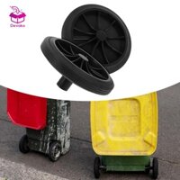 Devoko 2 Miếng Thùng Rác Bánh Xe Rác Có Thể Bánh Xe Thay Thế Một Phần Dễ Dàng Di Động Hạng Nặng Chắc Chắn Đen Thùng Rác Thùng Rác Bánh Xe