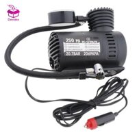 Devoko Bộ 1 Máy Bơm Hơi Lốp 12V Xe Máy Mini Nhỏ Gọn