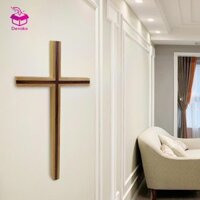 Devoko Cây Thánh Giá Chúa Giêsu Cầu Nguyện Treo Tường Bằng Gỗ