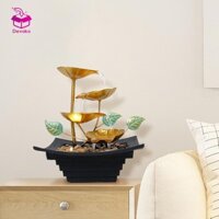 Devoko Để Bàn Thiền Nước Mini Thác Nước Trong Nhà Nhỏ Cho Văn Phòng Phòng Phòng Ngủ Phong Thủy Trang Trí