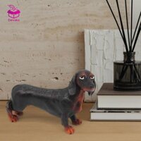 Devoko Tượng Chó dachshund Trang Trí Phòng Ngủ