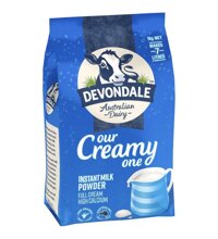 Devondale Full Cream Powder 1Kg – Sữa bột nguyên kem Devondale gói 1kg