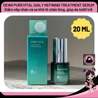 DEWII PUREVITAL DAILY REFINING TREATMENT SERUM Giảm nếp nhăn và se khít lỗ chân lông, giúp da tươi trẻ 20ml