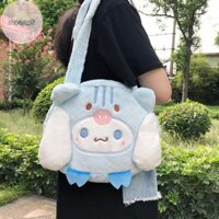 Deyangk Hoạt Hình Đa Năng Lông Thú Túi Xách Mới Dễ Thương Thường Ngày Túi Đeo Vai Túi Xách VN