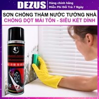 [DEZUS] Sơn Chống Thấm - Bình Xịt Chống Thấm Tường - Keo Chống Dột Mái Tôn - Ngói, Bể Cá, Đường Ống Rỉ Nước - WARWOLF