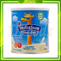 [Dfood Kid] mẫu mới 400g SỮA BỘT PEDIASURE GROW AND GAIN HƯƠNG VANI MỸ date 2026
