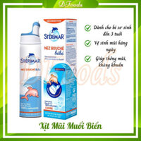 [Dfood Kid] Nước Muối Sinh Lý Gifrer - Physiodose Pháp Tép Hồng/ Vàng/ Xanh Cho Bé Từ Sơ Sinh