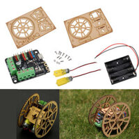 DFRobot FlameWheel Robot 2WD Remote Control Robot Kit Support iOS App Control with TT Motor/6~10V Control Board