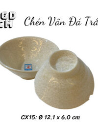 【DFSFUFYHUI】 Chén xoắn - chén nhựa melamine - bát cơm, chén quán ăn hàng fataco CX15