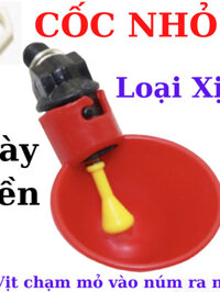 【DFSFUFYHUI】 Máng uống nước tự động cho gà vịt ngan loại mới gắn xô sơn siêu bền hiệu quả.