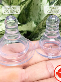 【DFSFUFYHUI】 Núm ti SIÊU MỀM cổ rộng, cổ hẹp đủ size S/M/L/LL thay thế cho bình Pigeon, Moyuum