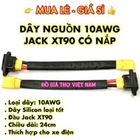 [ĐGTVN] Dây Nguồn Awg 10 - jack XT90 có nắp