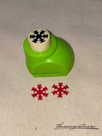 DH18-42 Dập hình hoa tuyết (3) 1.8cm (5/8")