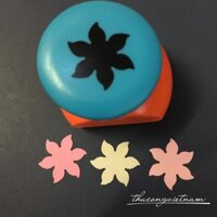 DH25-15 Dập hình hoa 6 cánh xoay 2.5cm (1")