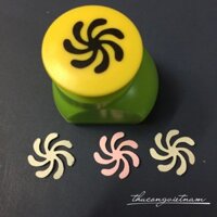 DH25-17 Dập hình hoa 7 cánh xoáy 2.5cm (1")