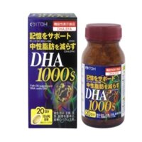 DHA 1000MG X 120 SOFT CAPSULES - VIÊN UỐNG BỔ SUNG DHA 1000MG