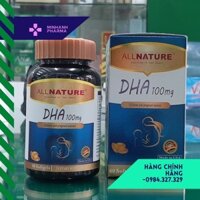 DHA 100mg (USA) - Cung cấp DHA cho mẹ bầu và trẻ nhỏ