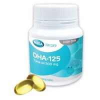 Dha-125 Dầu Cá Ngừ Dha-125 30 Viên/ Hộp