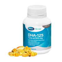 DHA 125 Mega bổ sung dầu cá 30 viên