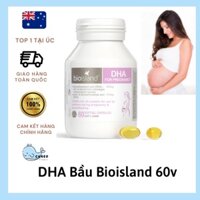 DHA Bầu bioland Úc 60 viên phát triển trí não bé