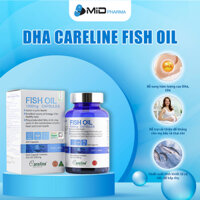 DHA Bầu Từ Cá Hồi Đại Dương Careline Fish Oil, Bổ Sung DHA Hỗ Trợ Phát Triển Trí Não Và Thị Giác Cho Thai Nhi