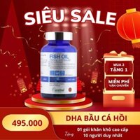 DHA Bầu Từ Cá Hồi Đại Dương Careline Fish Oil, Bổ Sung DHA Hỗ Trợ Phát Triển Trí Não Và Thị Giác Cho Thai Nhi 100v/h  4.