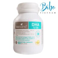 DHA Bio Island 90 viên Thực phẩm bổ sung DHA Úc