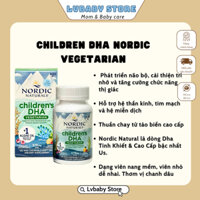 Dha children's viên thuần chay Nordic cho bé ( 120v )