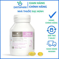 DHA Cho Bà Bầu Bio Island DHA Lọ 60 Viên