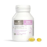 DHA cho bà bầu Bio lsland 60 viên bổ sung DHA cho phụ nữ chuẩn bị mang thai, bà bầu và mẹ sau sinh