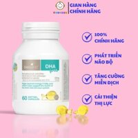 Dha cho bé Bioisland For Kids bổ sung dha cho trẻ giúp tăng cường trí nhớ, tăng đề kháng 60 viên Úc