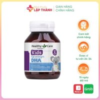 DHA cho bé Healthy Care Kid’s High strength DHA Úc 60 viên bổ sung omega-3 cho bé thông minh toàn diện từ 4 tháng tuổi