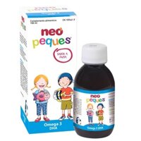 DHA cho bé Neo kids omega 3 DHA cho trẻ sơ sinh Vitamin D3 A E giúp phát triển trí não tăng cường thị lực Hộp 150ml