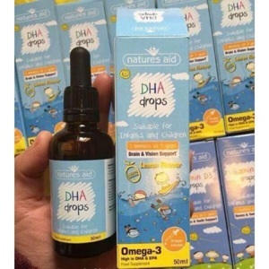 DHA Drops - DHA dạng giọt cho bé từ 3 tháng tới 5 tuổi của Anh