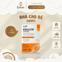 DHA equazen cho bé từ 3 tuổi ( 60 viên) mẫu mới màu cam